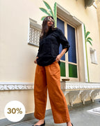 Sunset Orange Pants (SALE XL L)