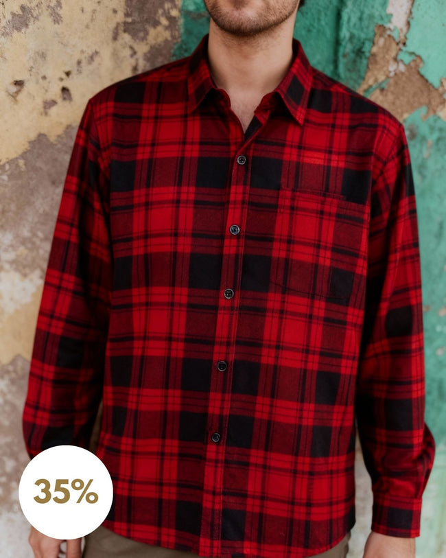 Mulberry Wool Shirt (Men) Hover Image