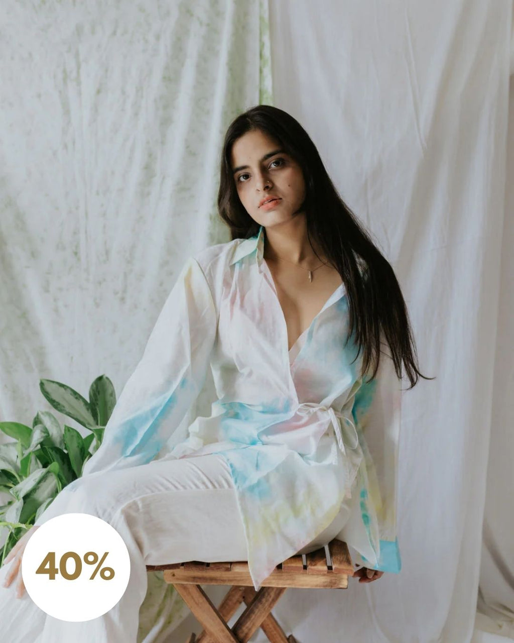 Knotted Candy Shirt [SALE M]