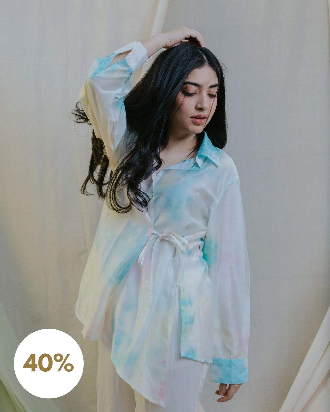 Knotted Candy Shirt [SALE M]