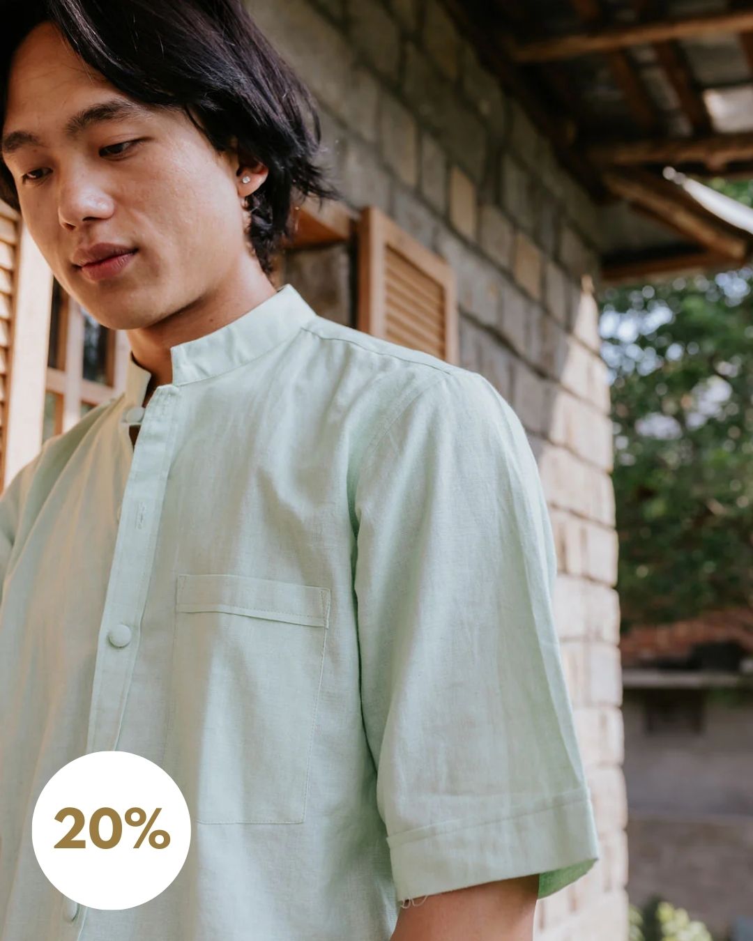 Mint Mornings Cord Set (SALE L XS)