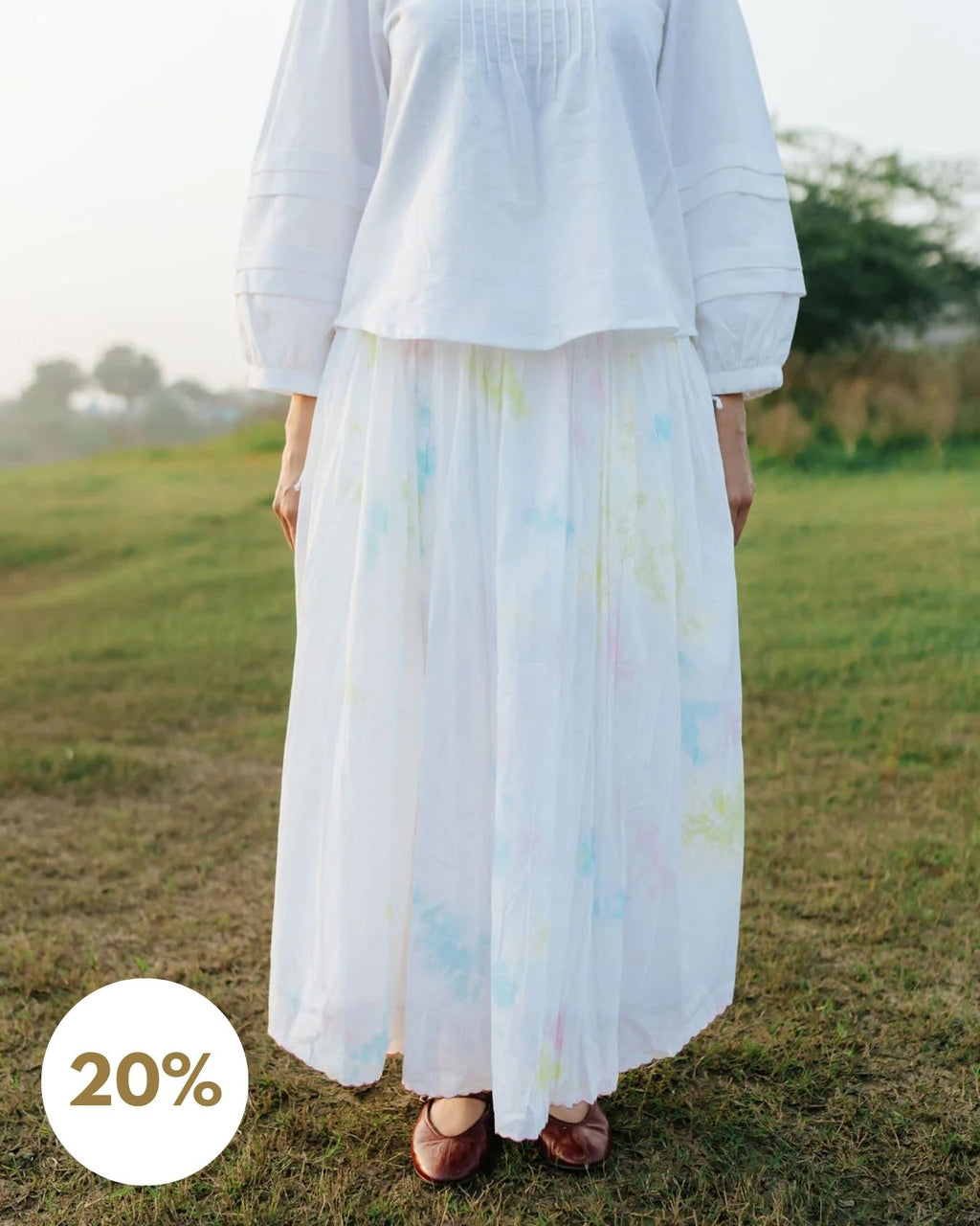 Funky Fusion Scalloped Skirt