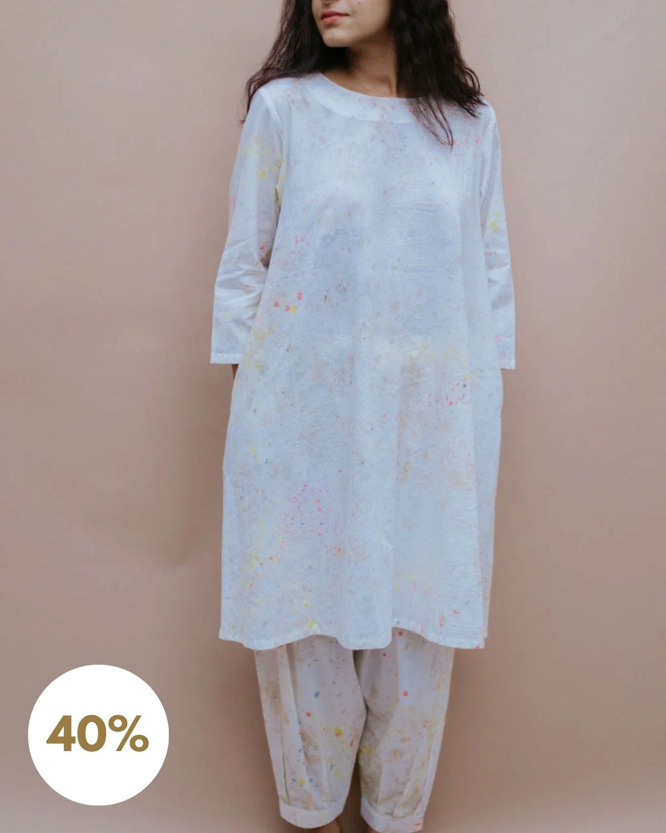 Rose Marigold Hand-Dyed Cord Set