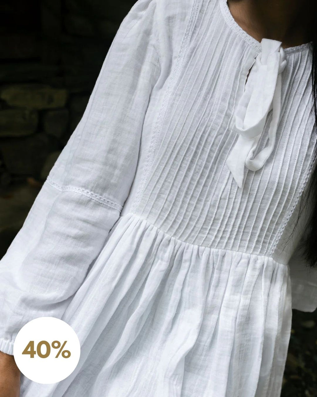 White Whisper Dress (SALE - All Sizes)