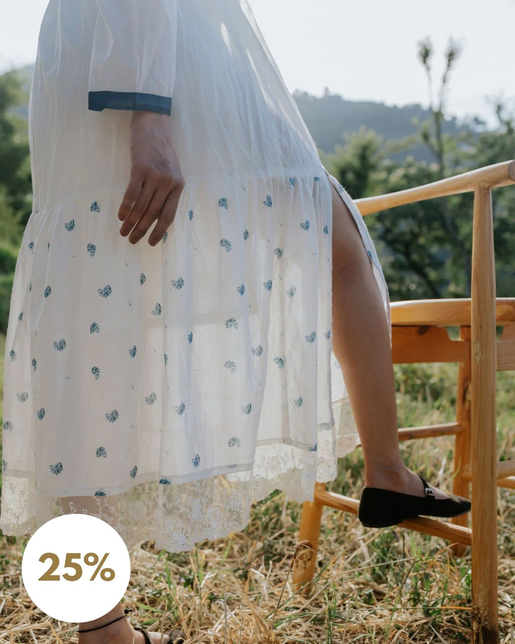 Hydrangea Flow Dress