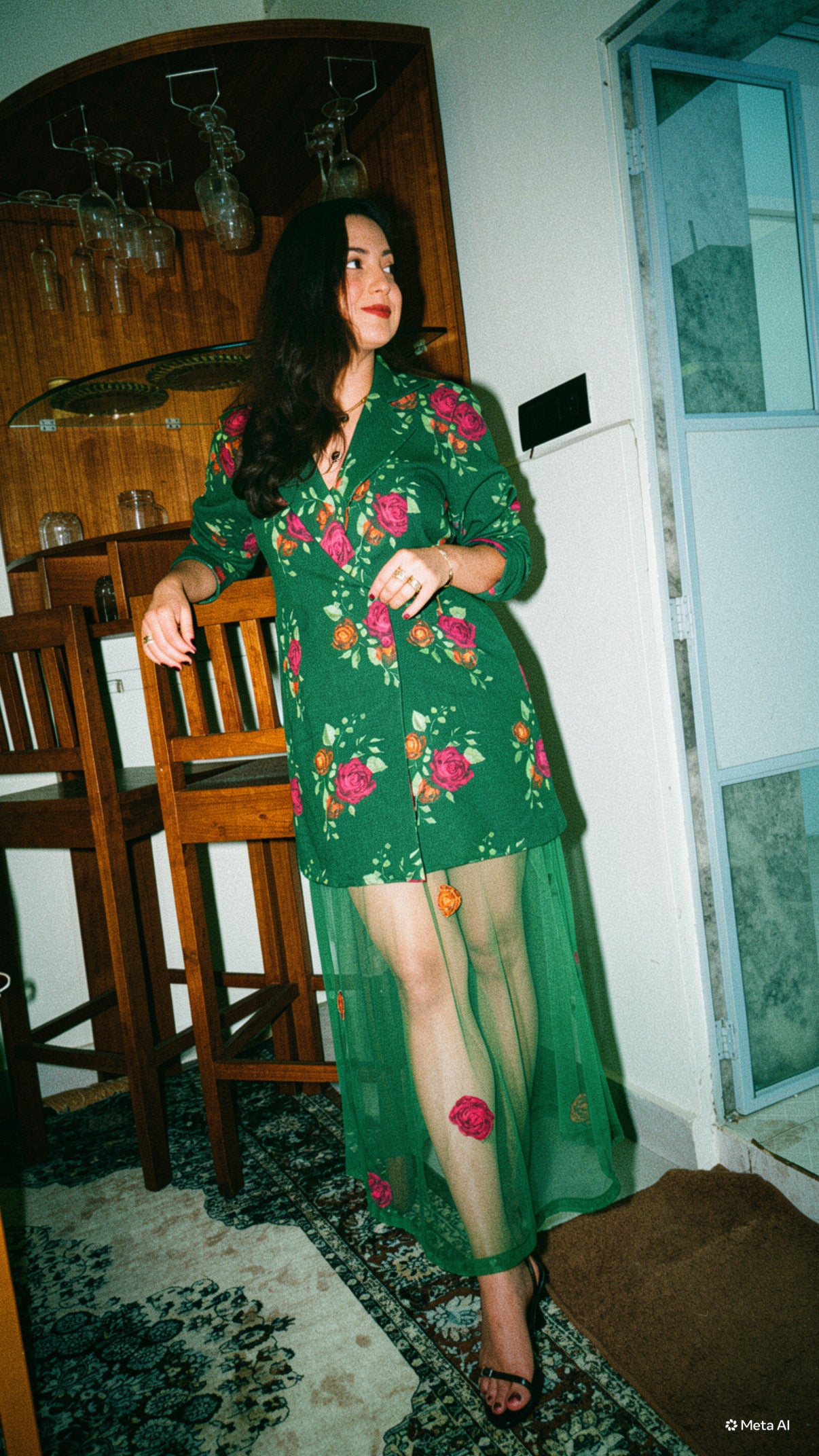 The Rose Veil Three Piece Set