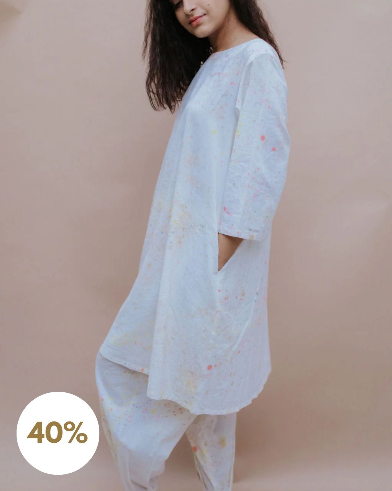 Rose Marigold Hand-Dyed Cord Set