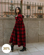 Mulberry Wool Dress