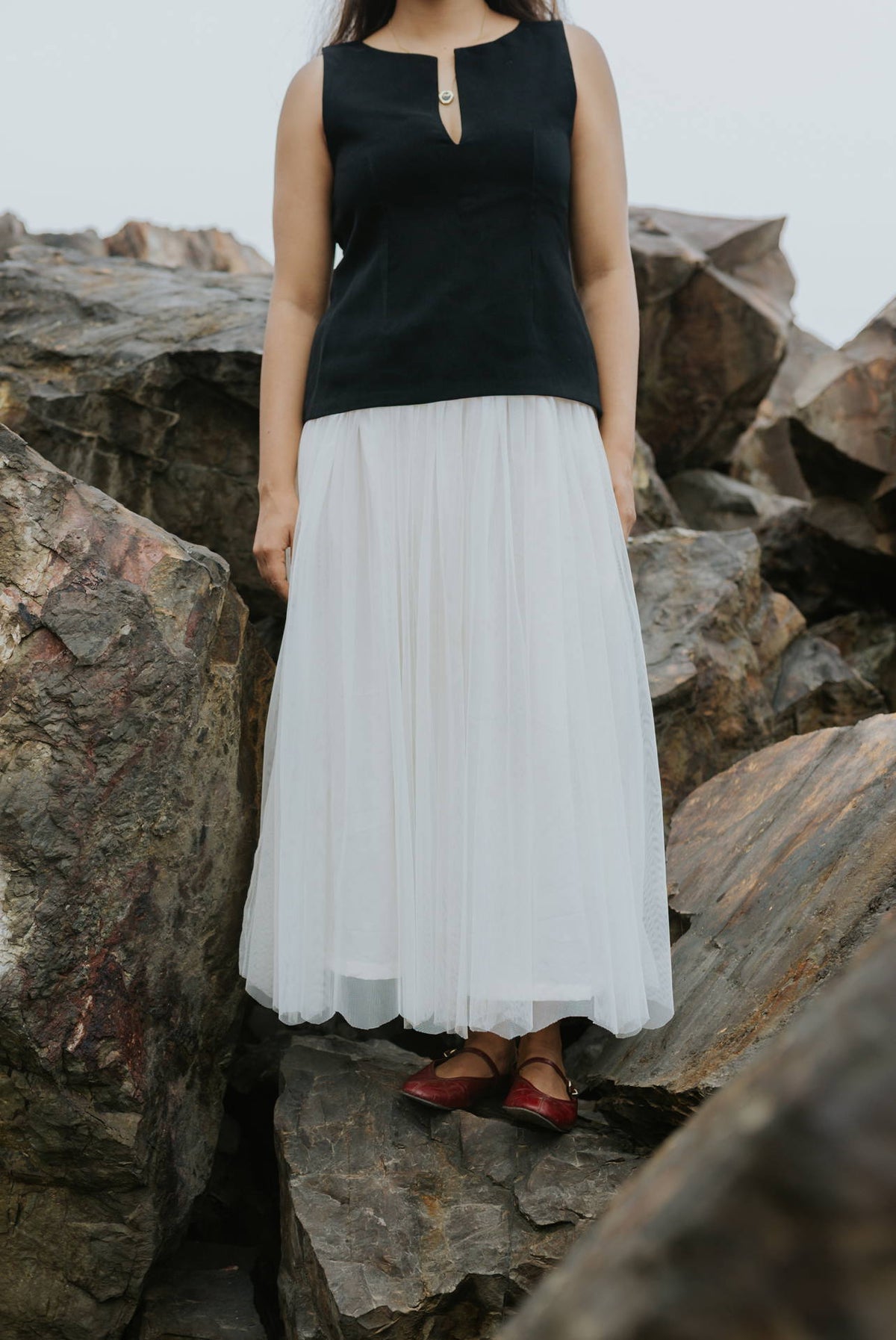 Unfinished Fog Skirt, view 9