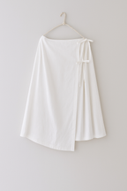 Cloudline Pleated Wrap Skirt