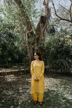 Yellow Mist In The Garden Cord Set