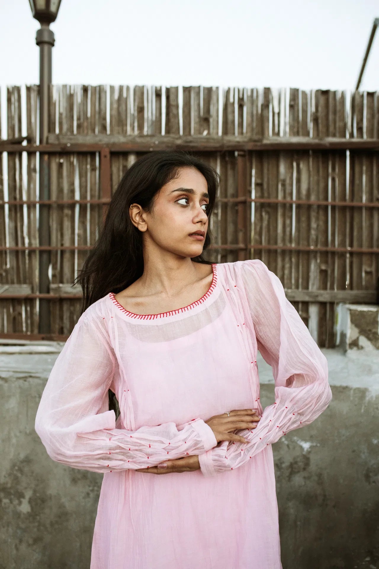 Pink Mist In The Garden Cord Set