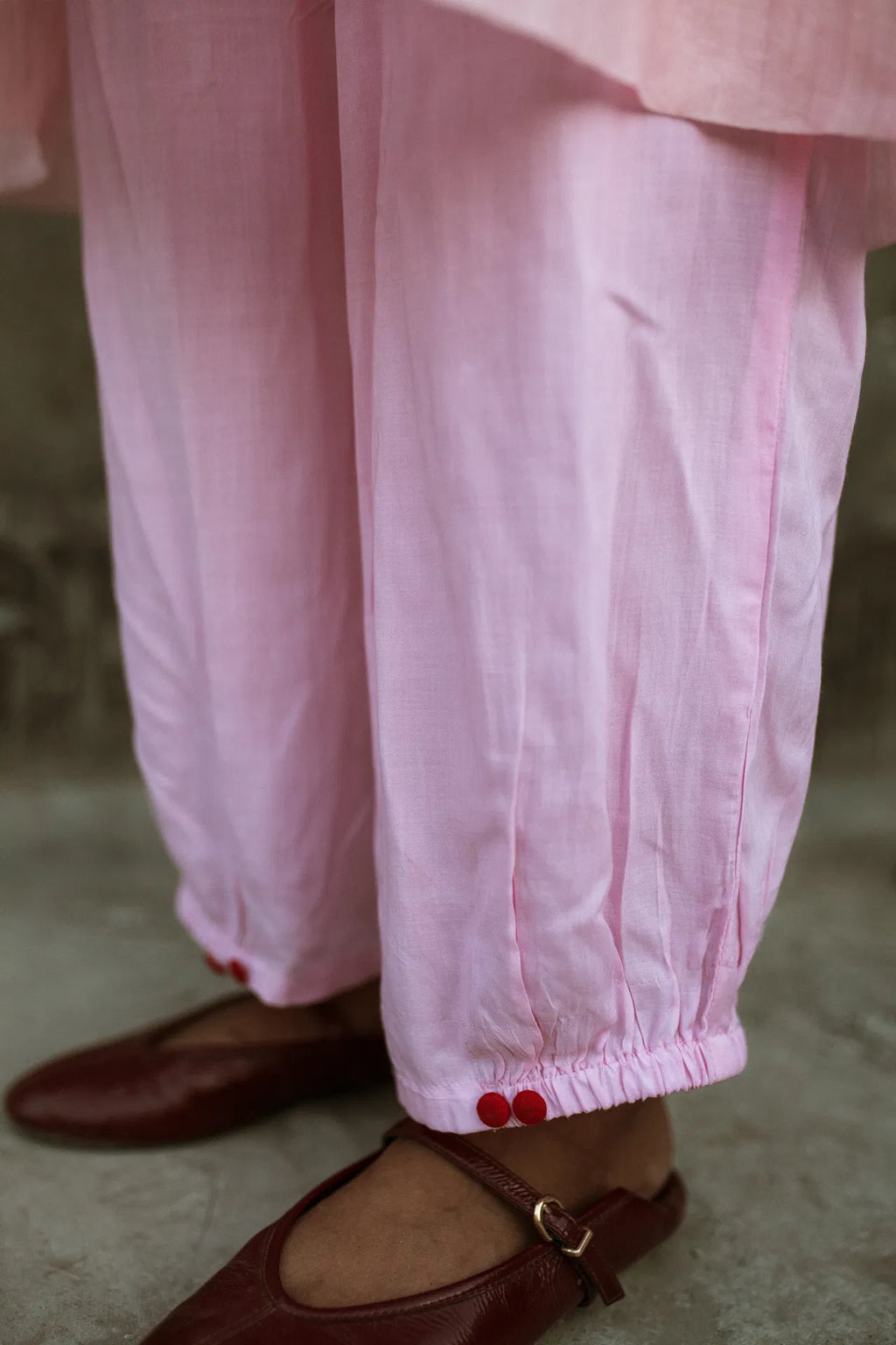 Pink Mist In The Garden Cord Set