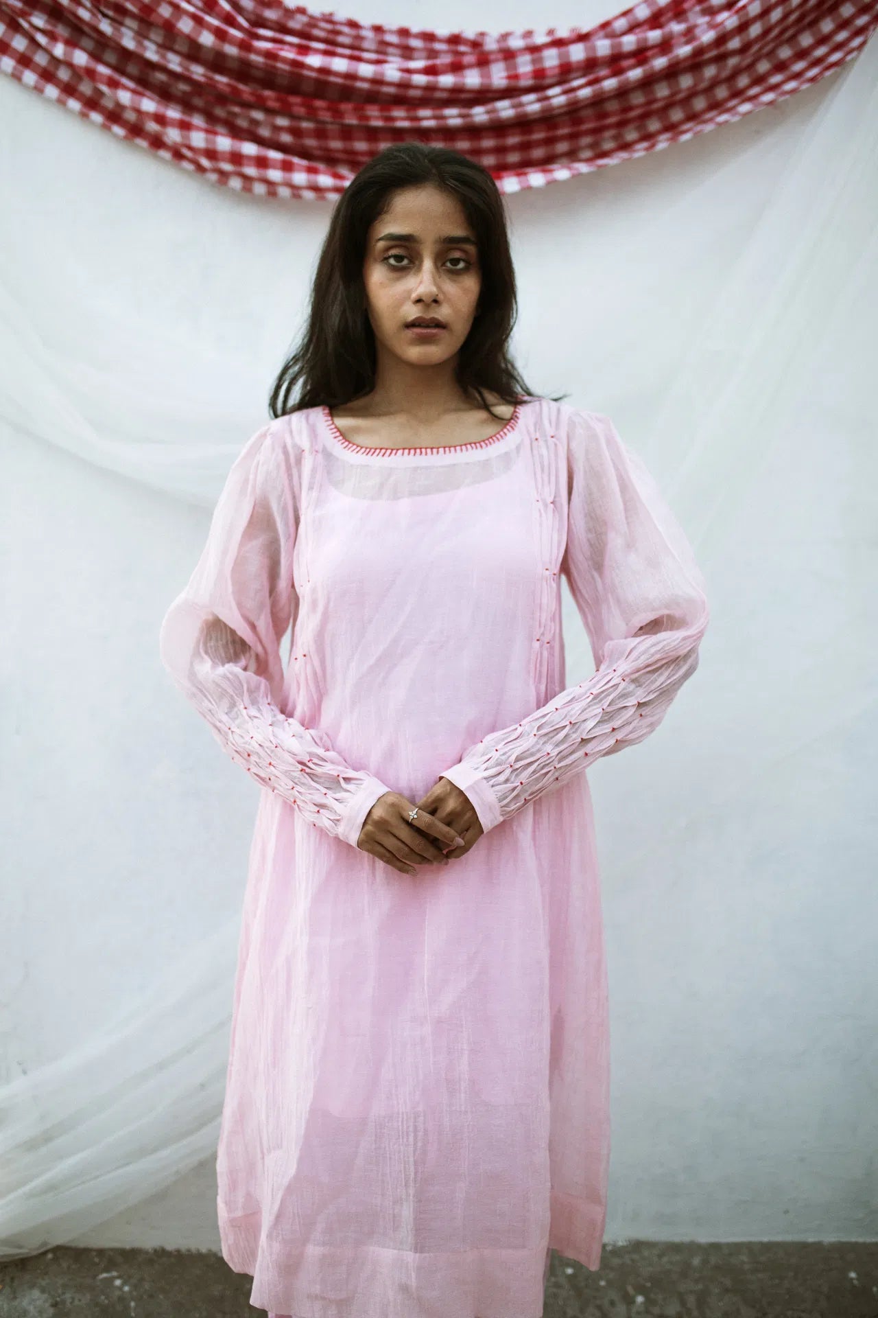 Pink Mist In The Garden Cord Set