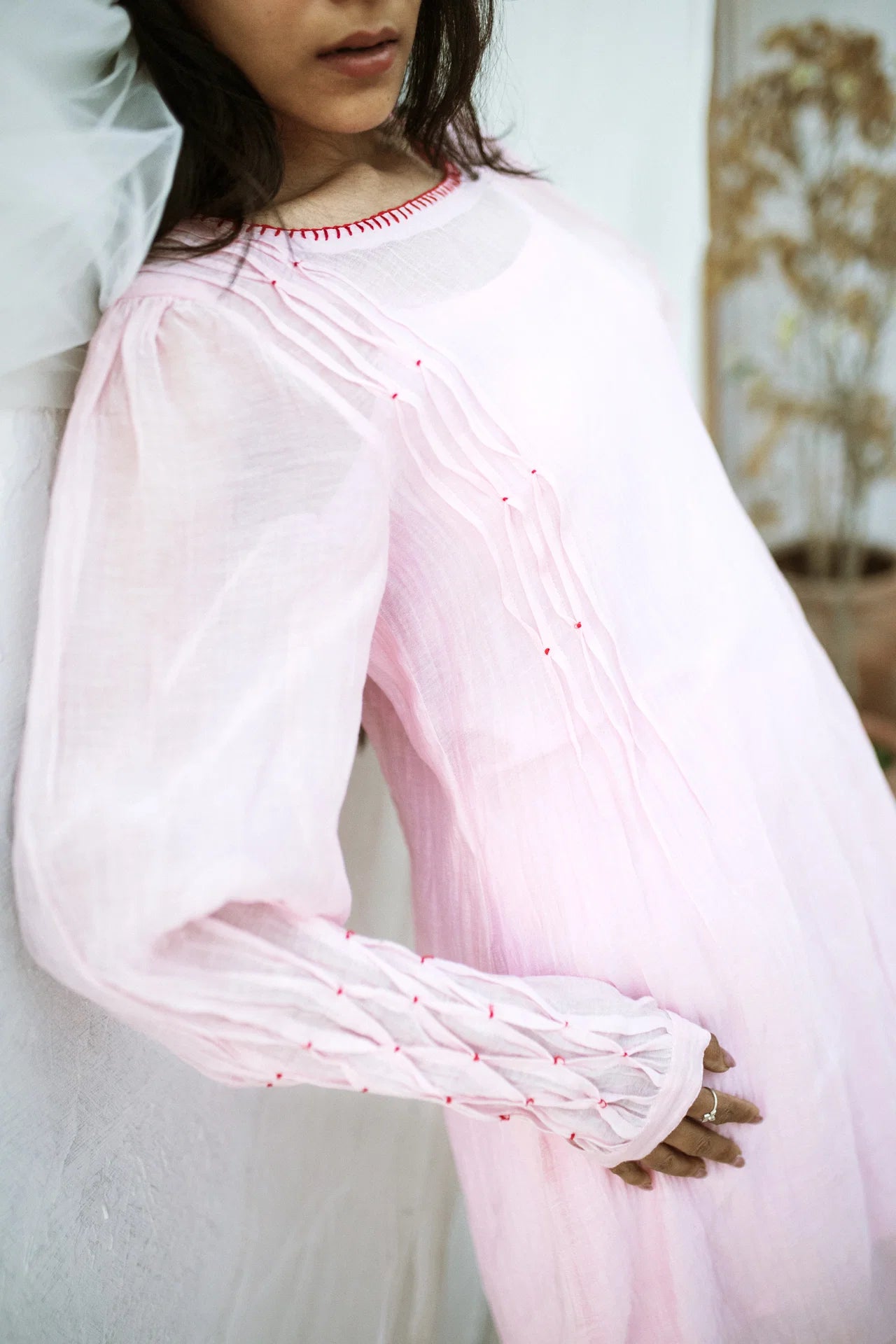 Pink Mist In The Garden Cord Set