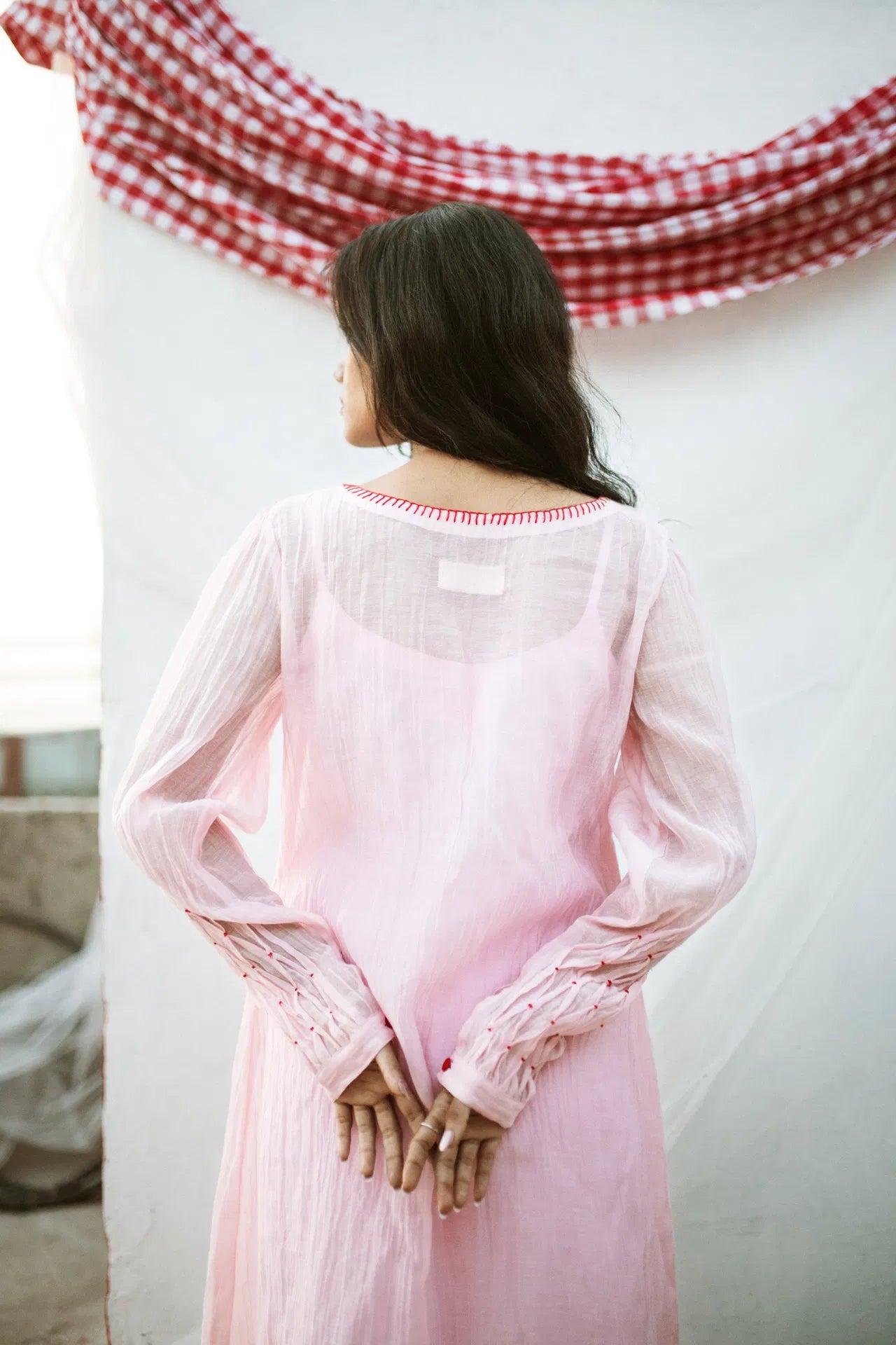 Pink Mist In The Garden Cord Set