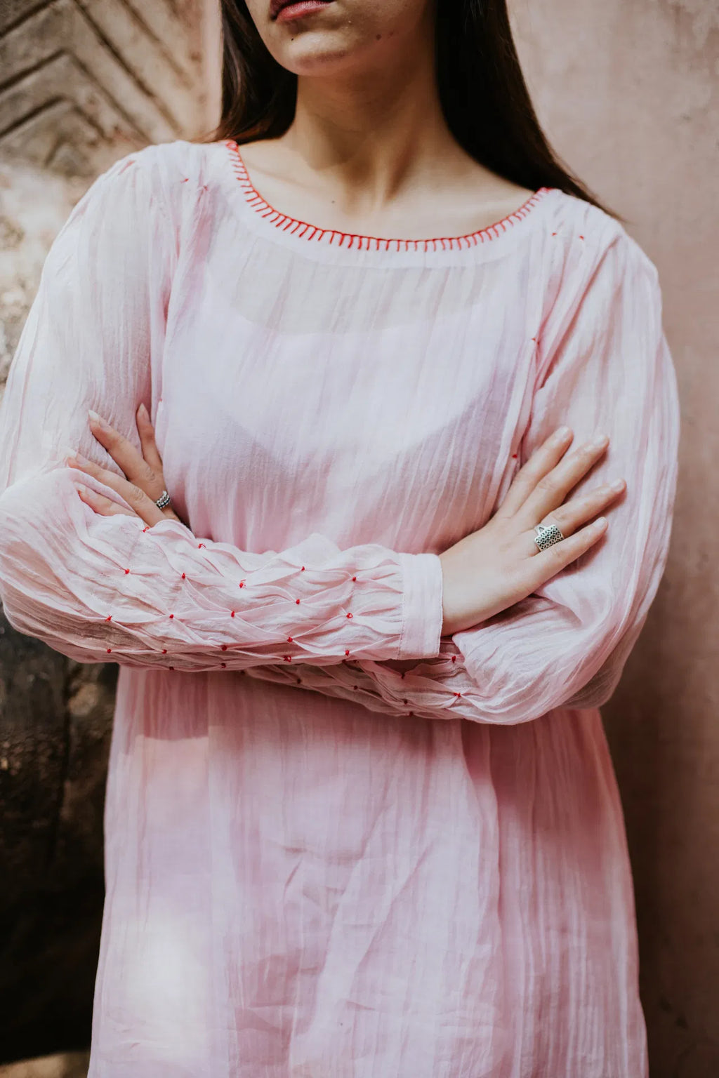 Pink Mist In The Garden Cord Set