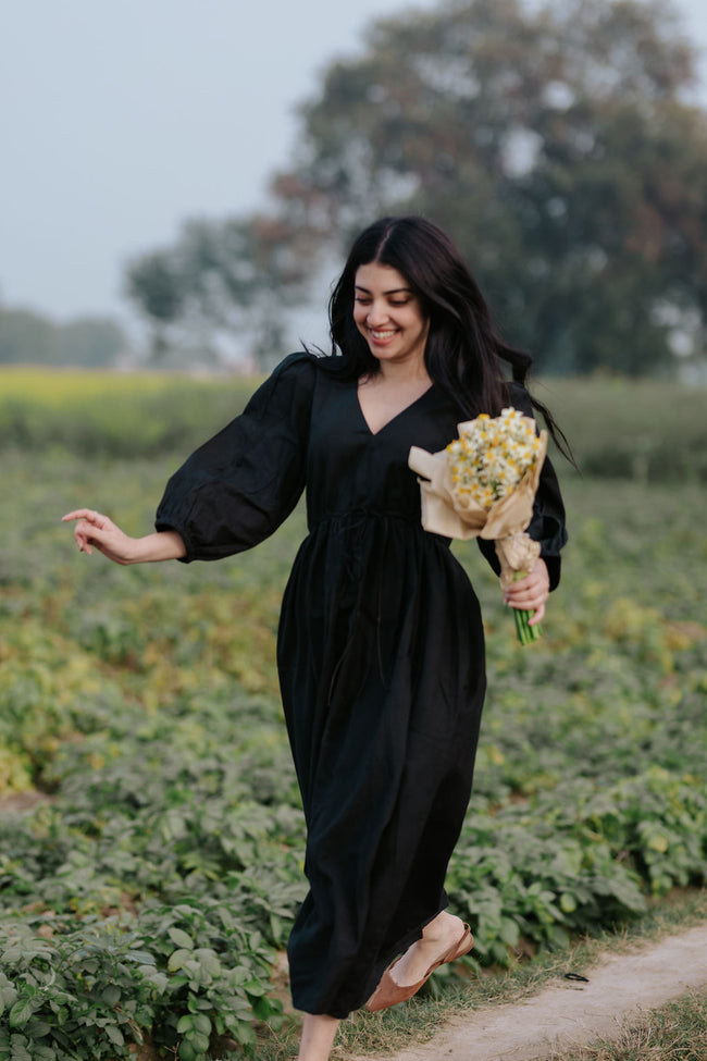Black Rose Dress Main Image