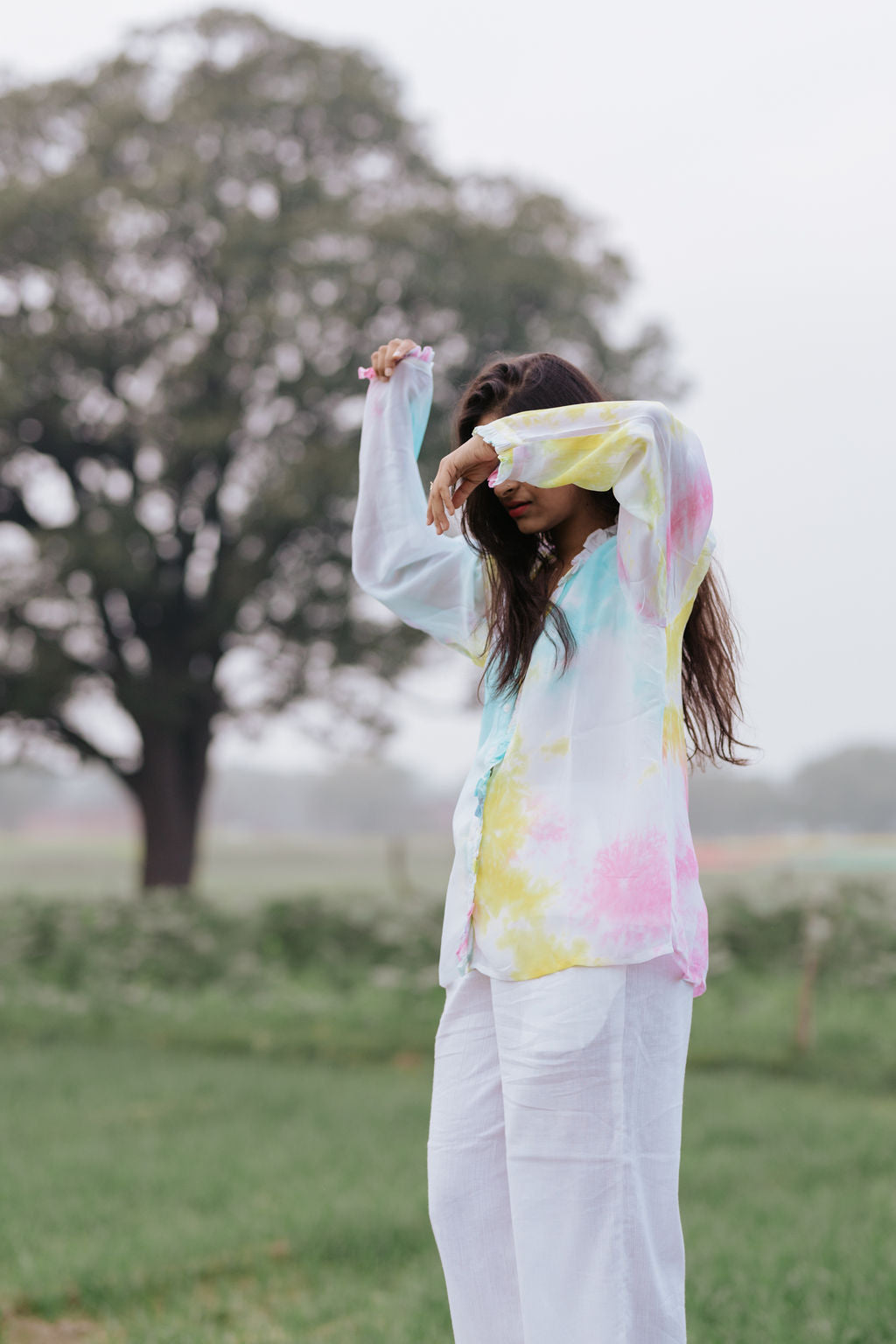 Pastel Tie-dye Shirt (SALE - S)