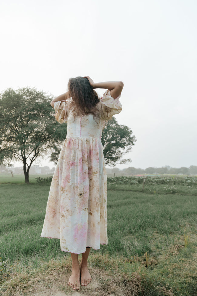 Wildflower Scallop Kurta-Dress Hover Image