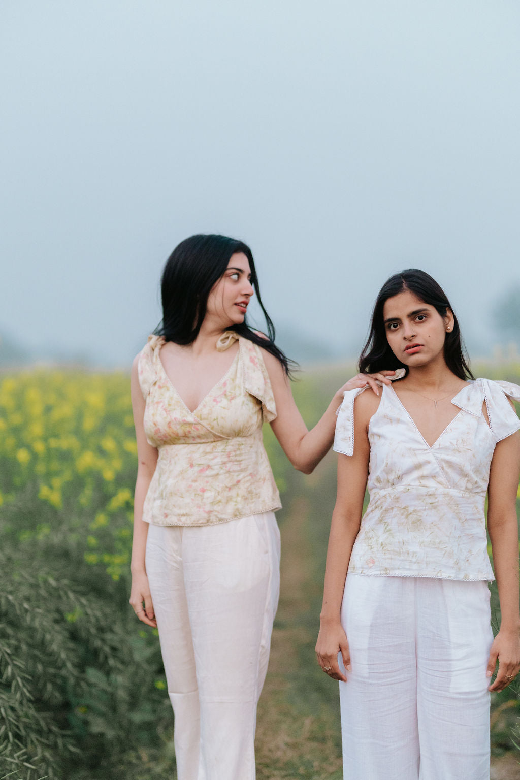 Petals Knot Top (SALE - L,XL,S)