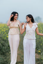 Petals Knot Top