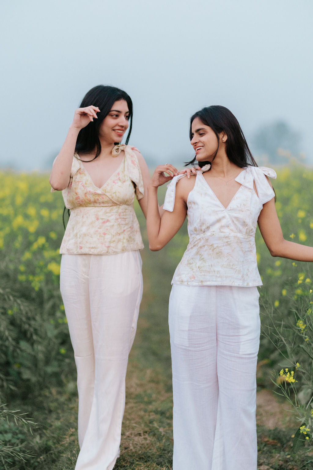 Petals Knot Top
