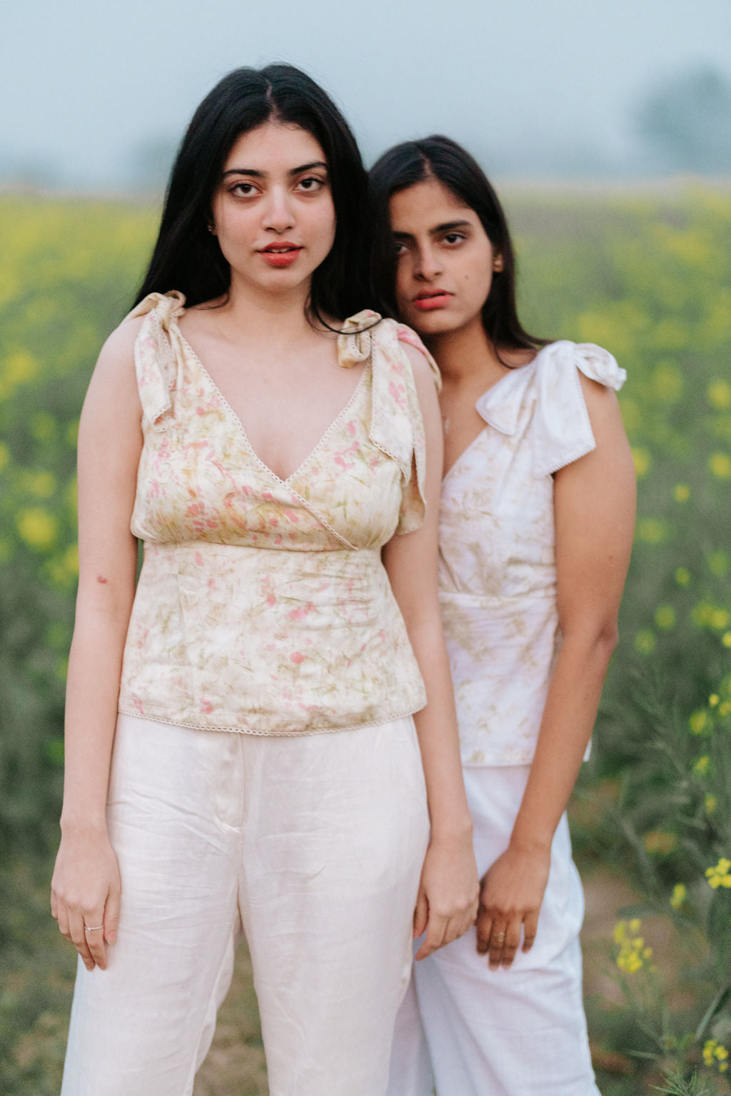 Petals Knot Top