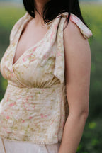 Petals Knot Top