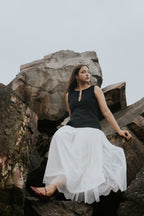 Unfinished Fog Skirt