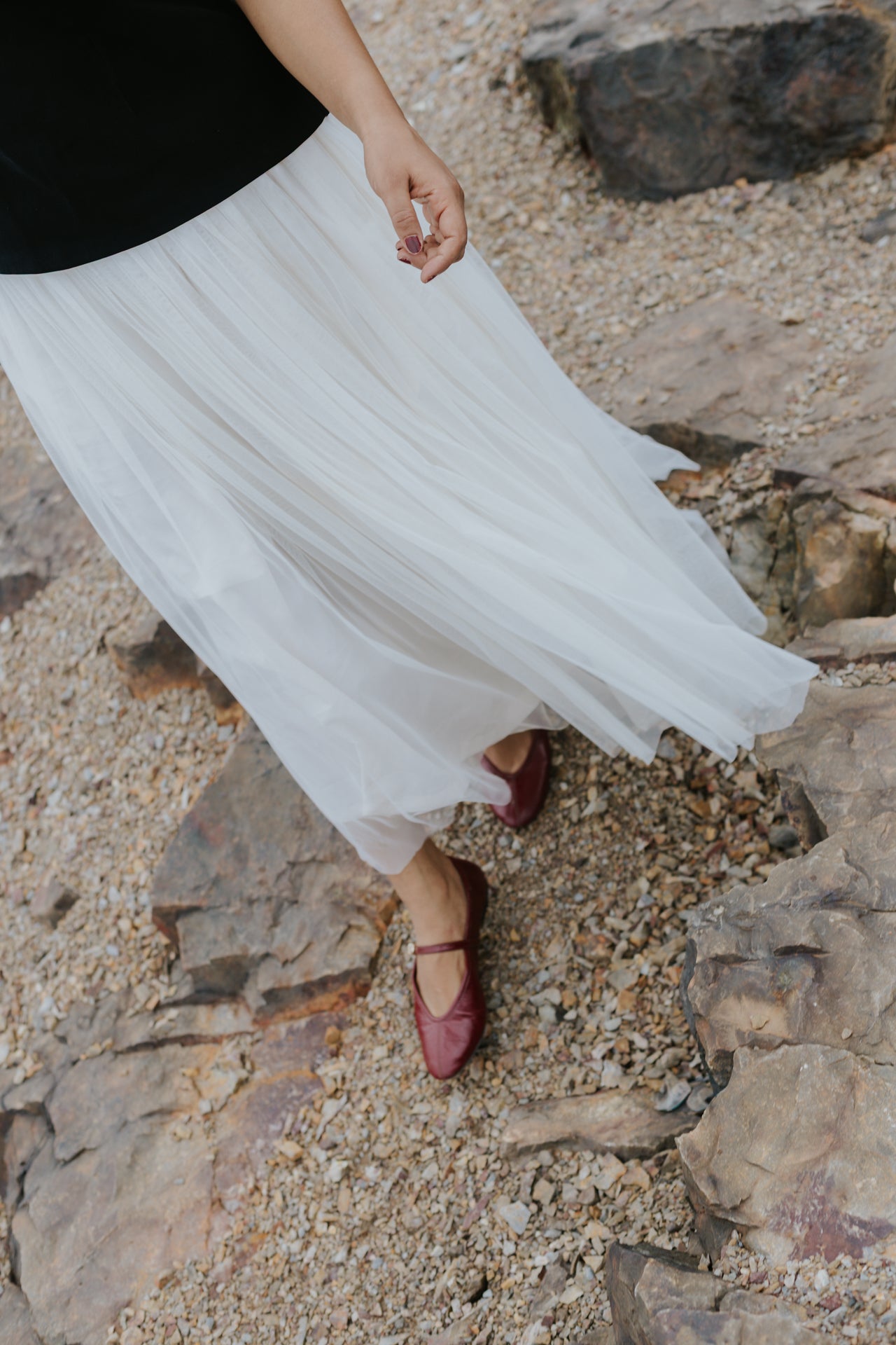 Unfinished Fog Skirt