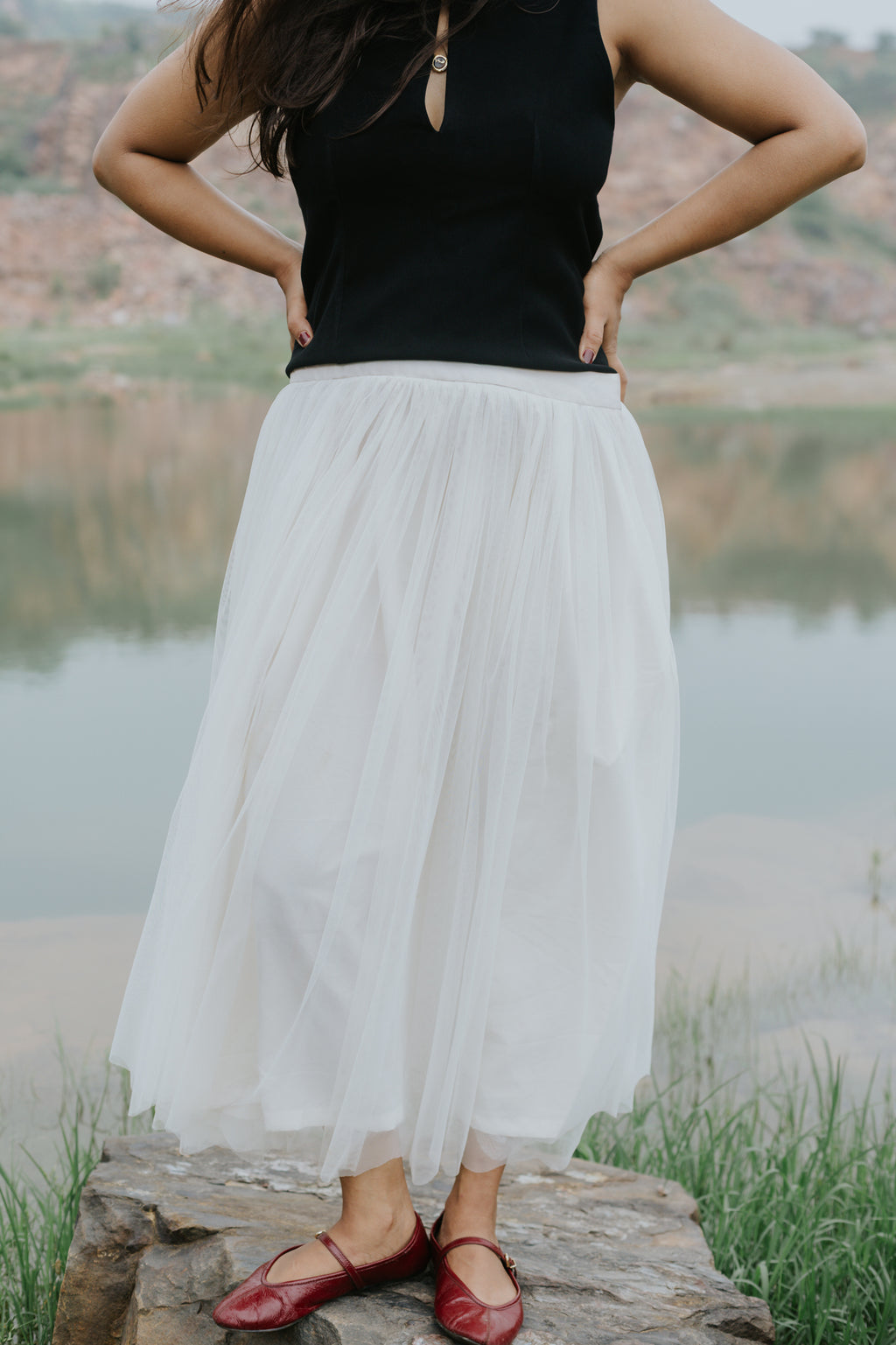 Unfinished Fog Skirt
