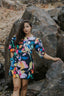 Painted Watercolour Short Dress