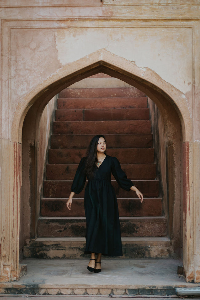 Black Rose Dress Hover Image