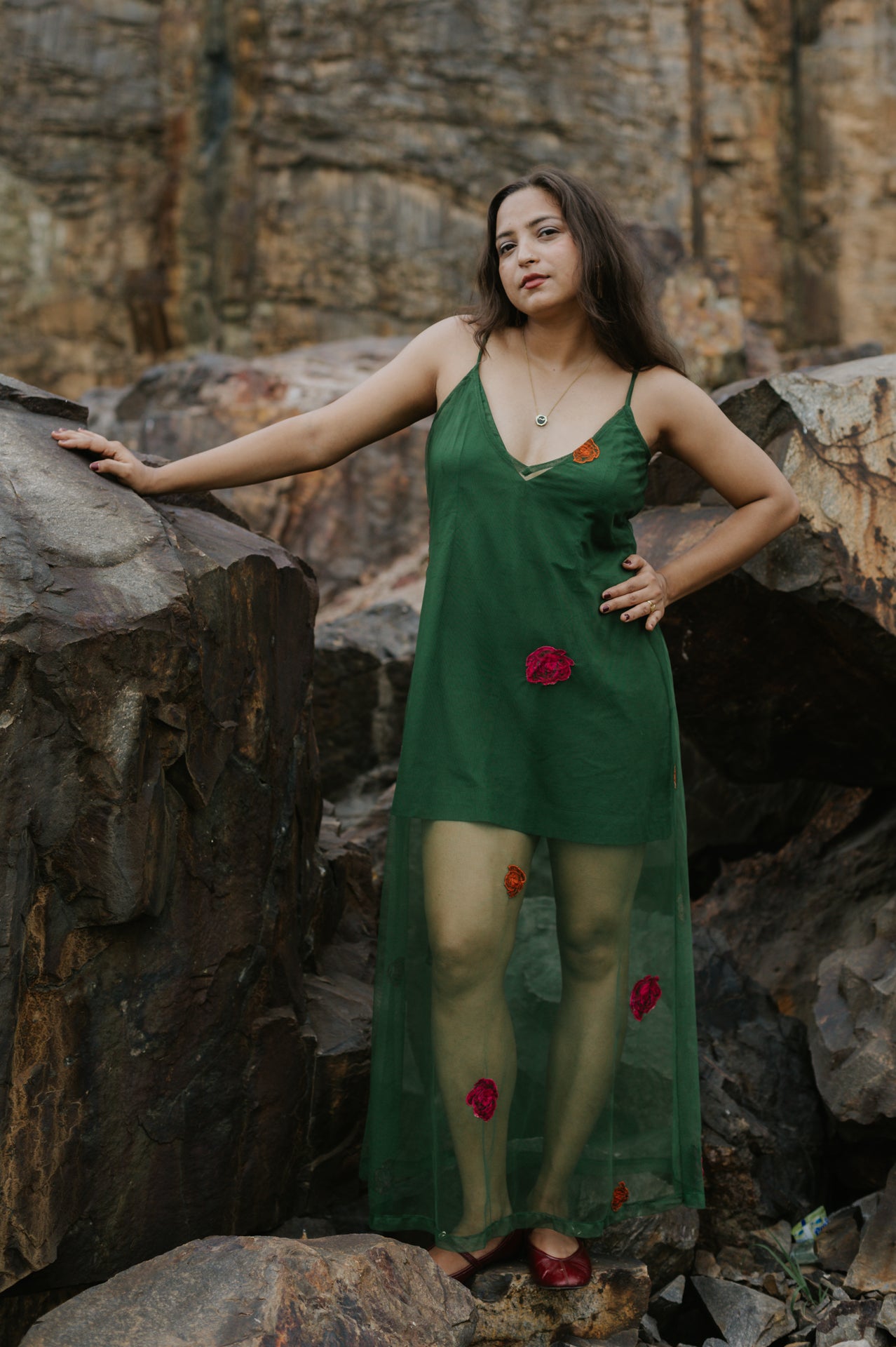 The Rose Veil Three Piece Set