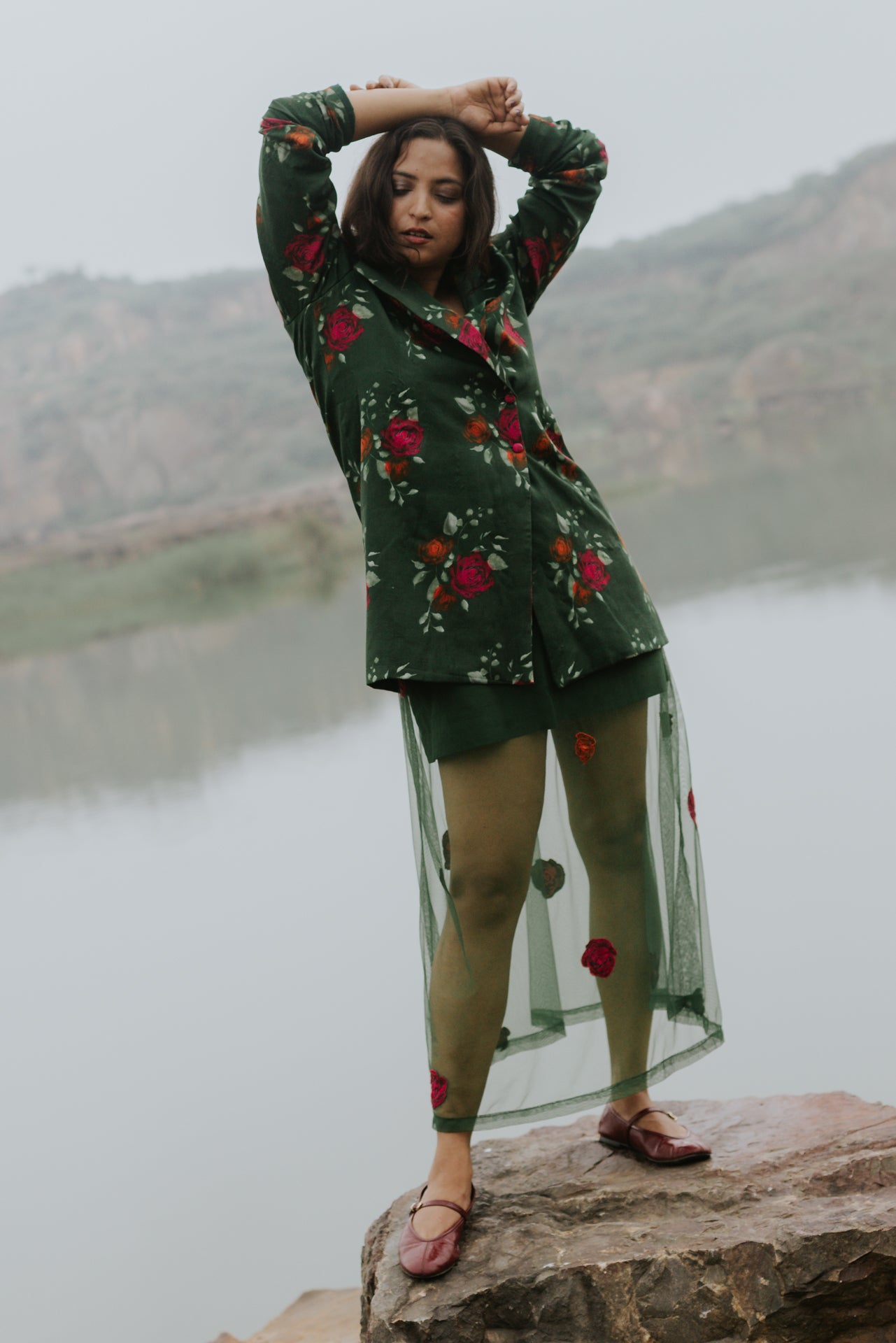 The Rose Veil Three Piece Set