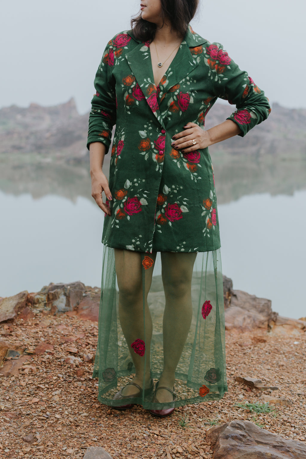 The Rose Veil Three Piece Set