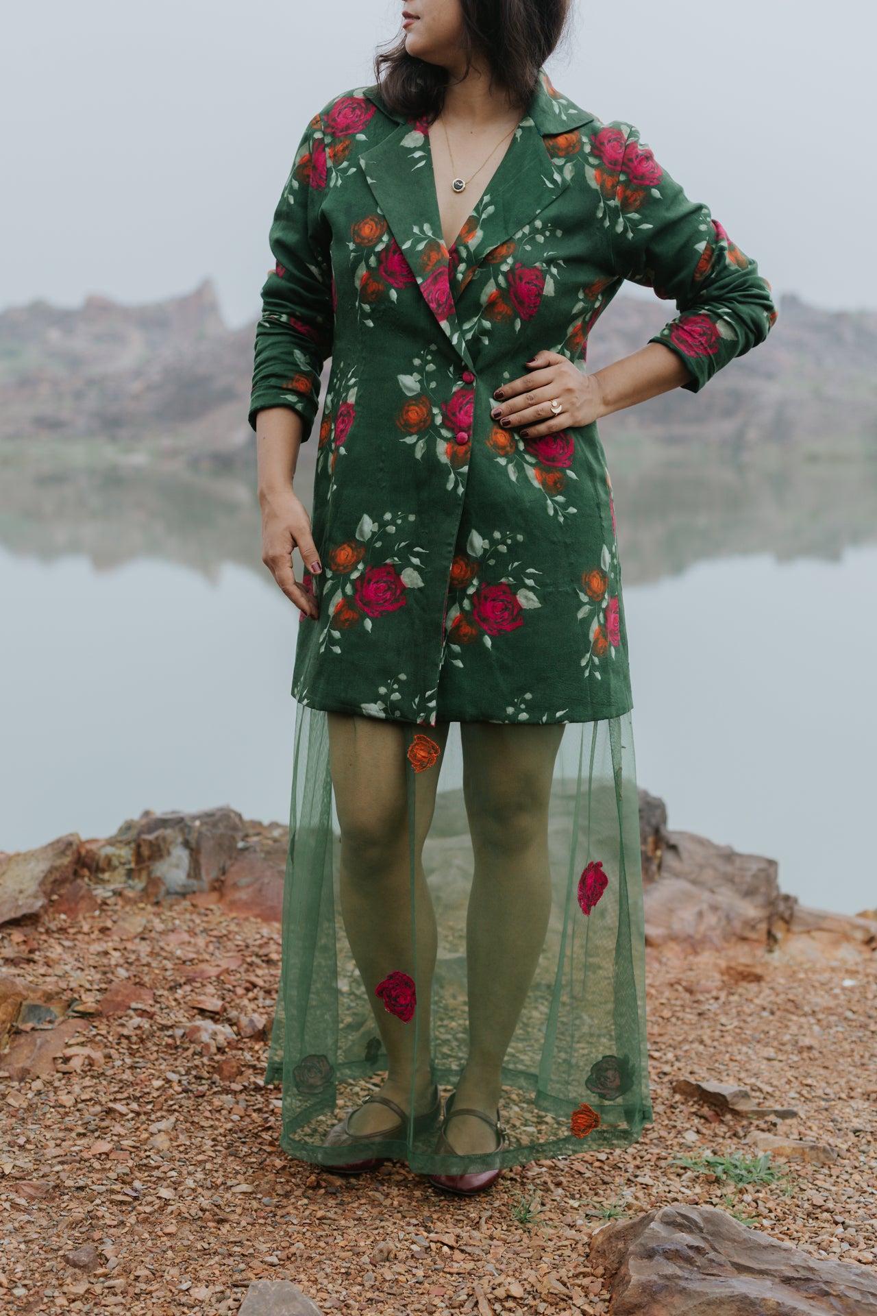 The Rose Veil Three Piece Set