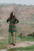 The Rose Veil Three Piece Set