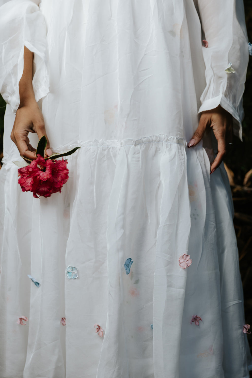 She Grew Flowers Dress