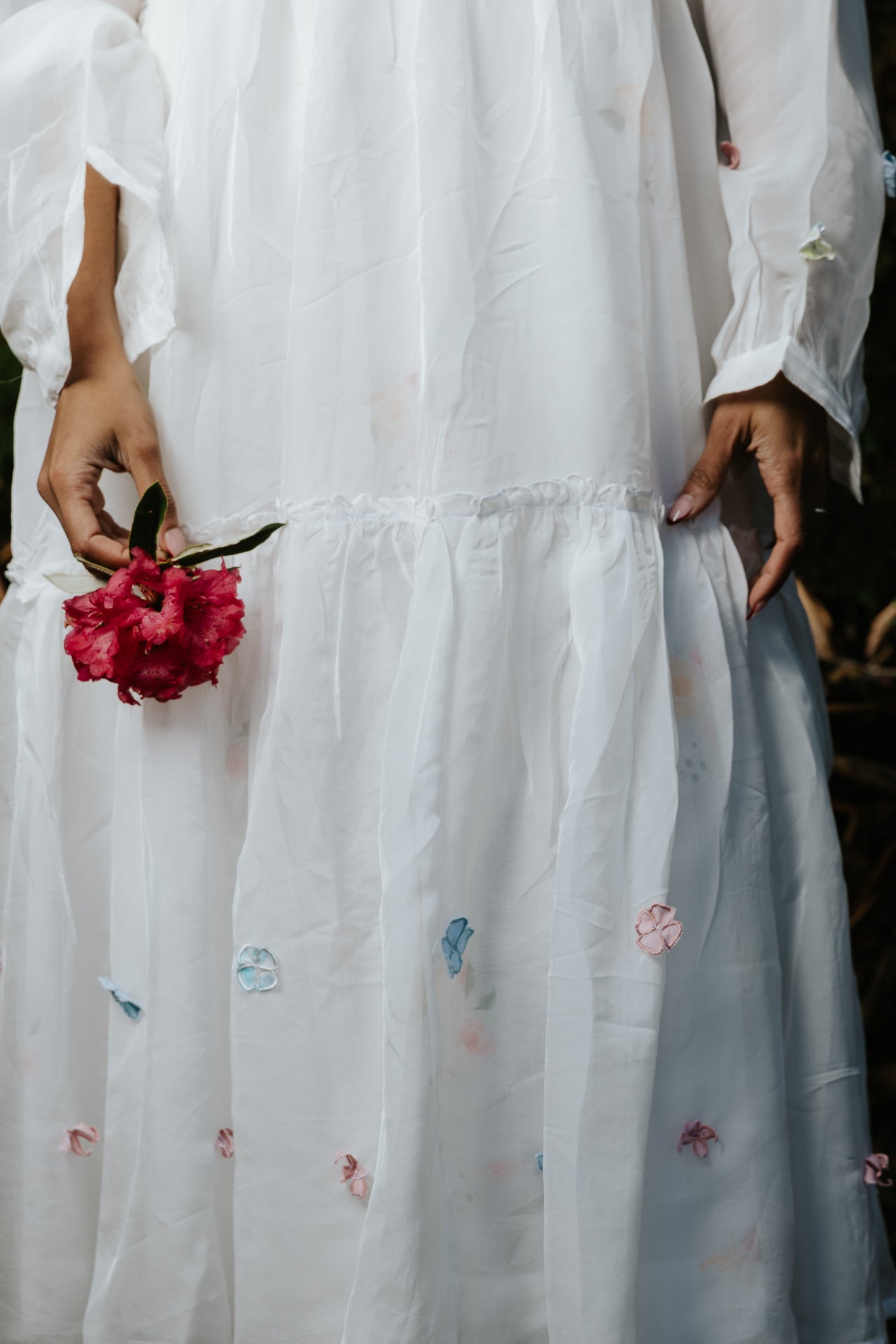 She Grew Flowers Dress