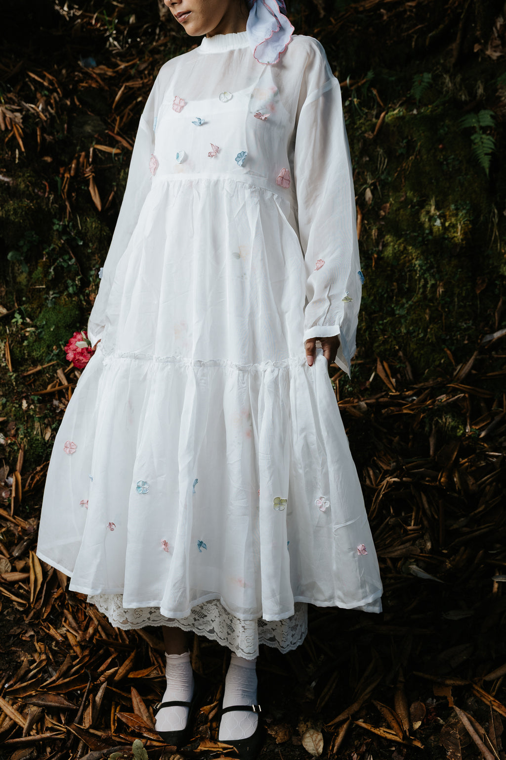 She Grew Flowers Dress