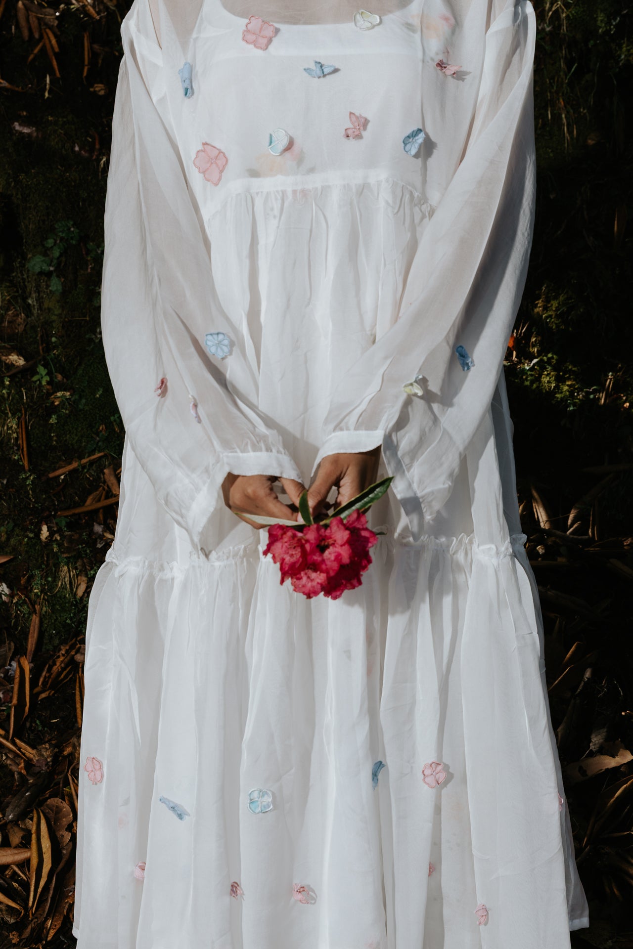 She Grew Flowers Dress
