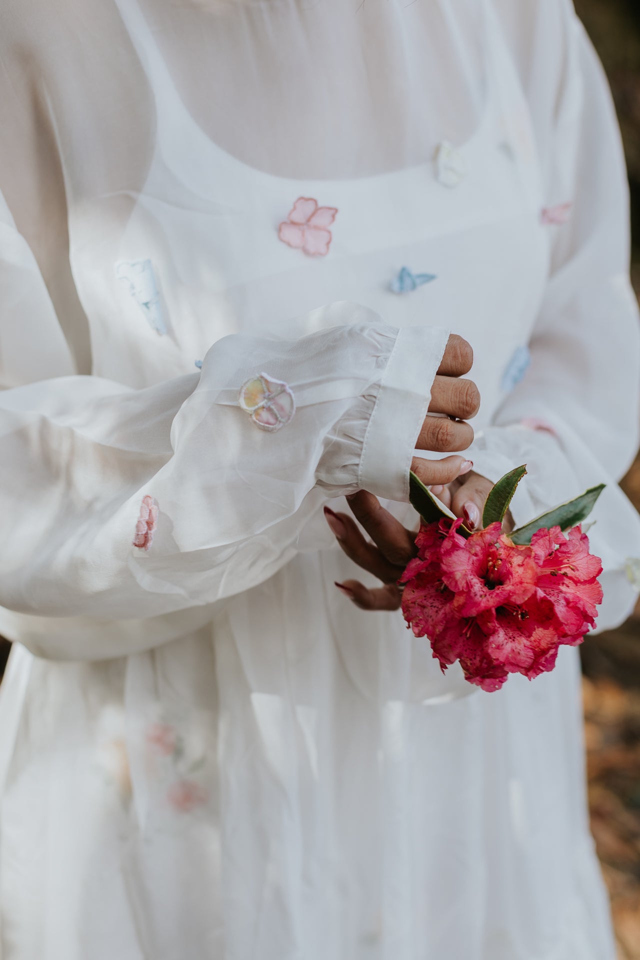 She Grew Flowers Dress