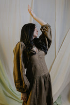 Olive Tiered Dress