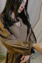 Olive Tiered Dress