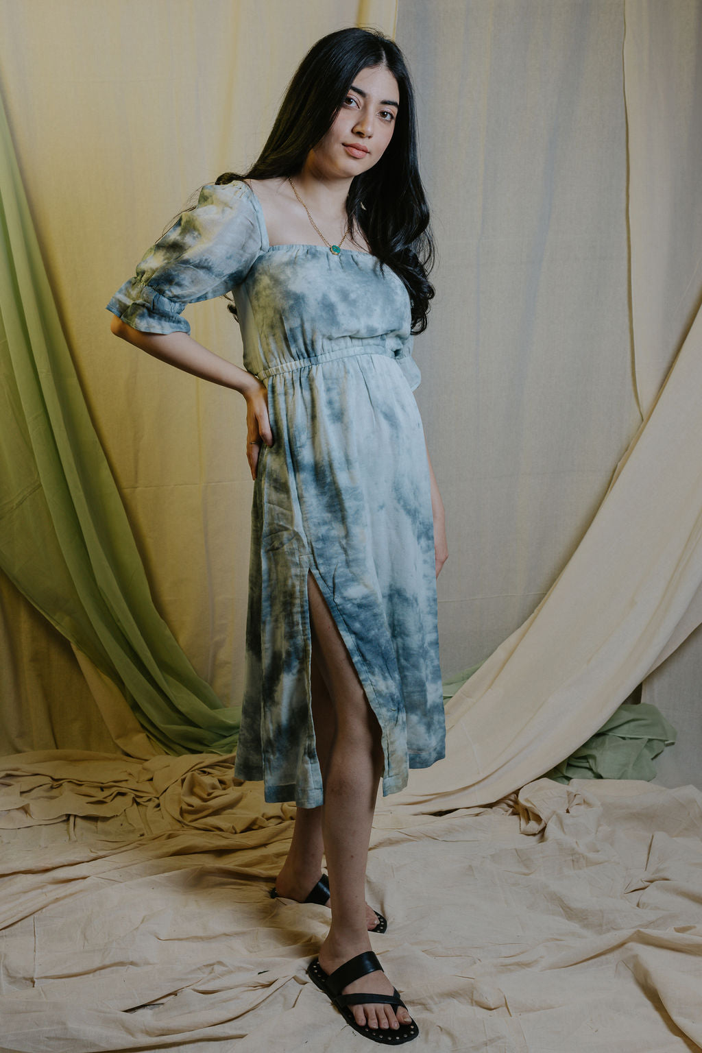 Amalfi Slit Dress (SALE - S)