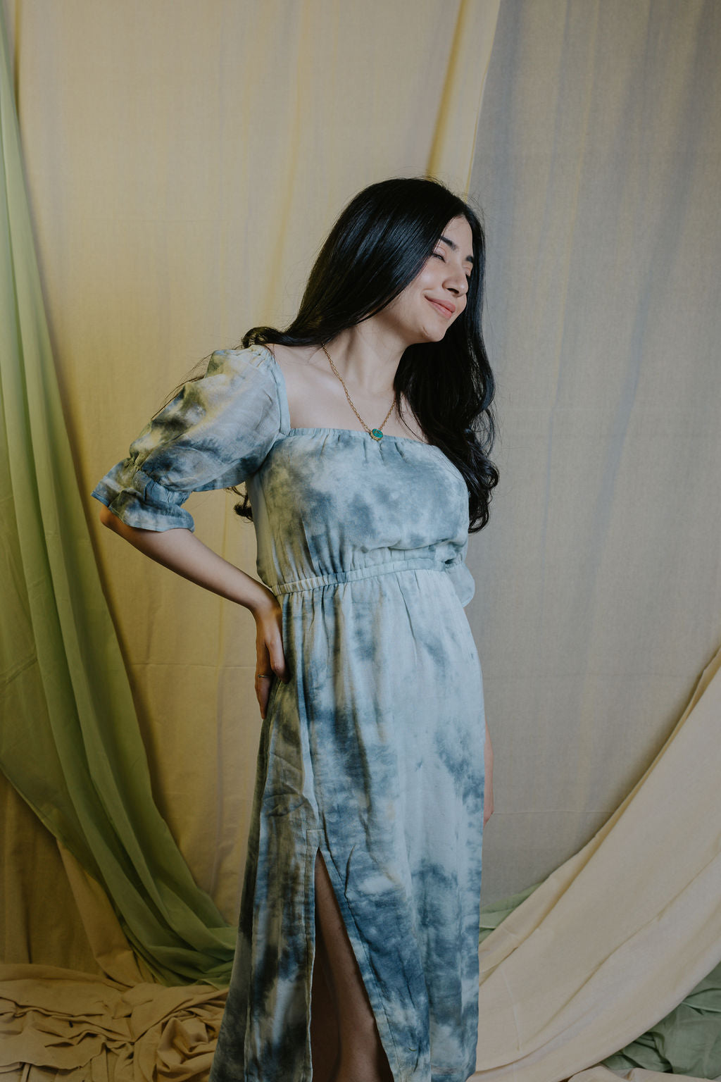 Amalfi Slit Dress (SALE - S)