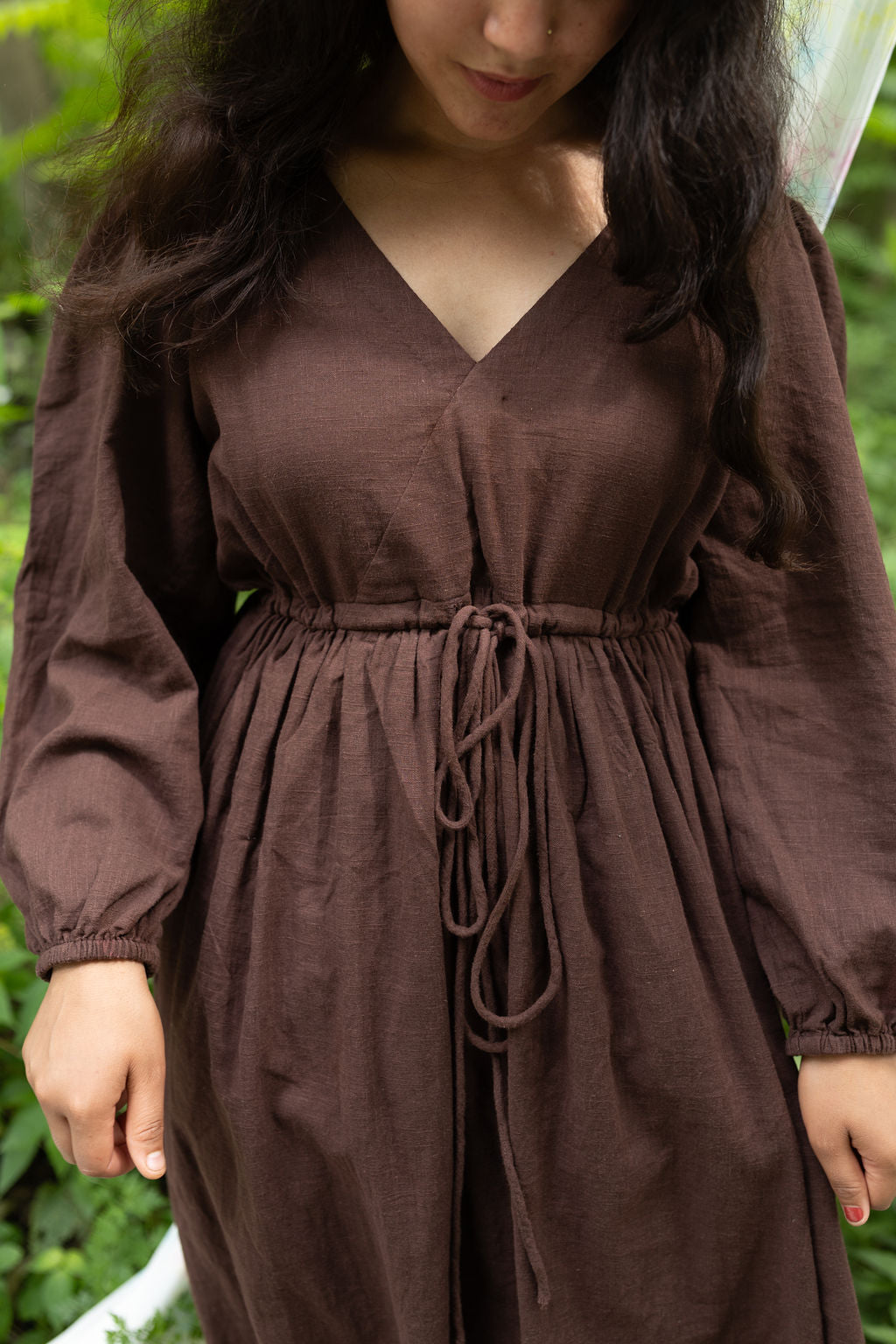Cocoa Linen Cord Set