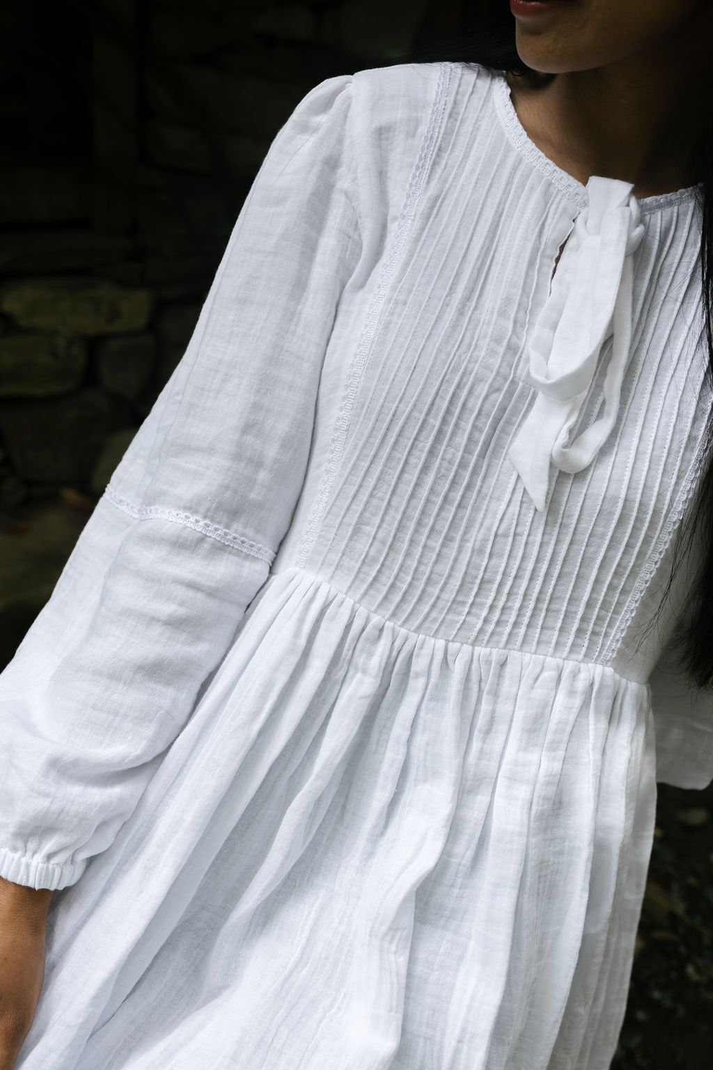 White Whisper Dress (SALE - All Sizes)